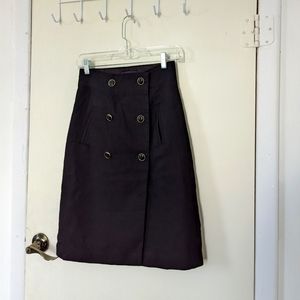Gorgeous black cotton skirt by Banana Republic